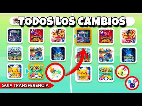 COMO TRANSFERIR TUS POKEMON de FORMA CORRECTA Sin RIESGOS de HOME a LEYENDAS ZA + TODOS los CAMBIOS