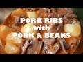 Pork Ribs With Pork & Beans