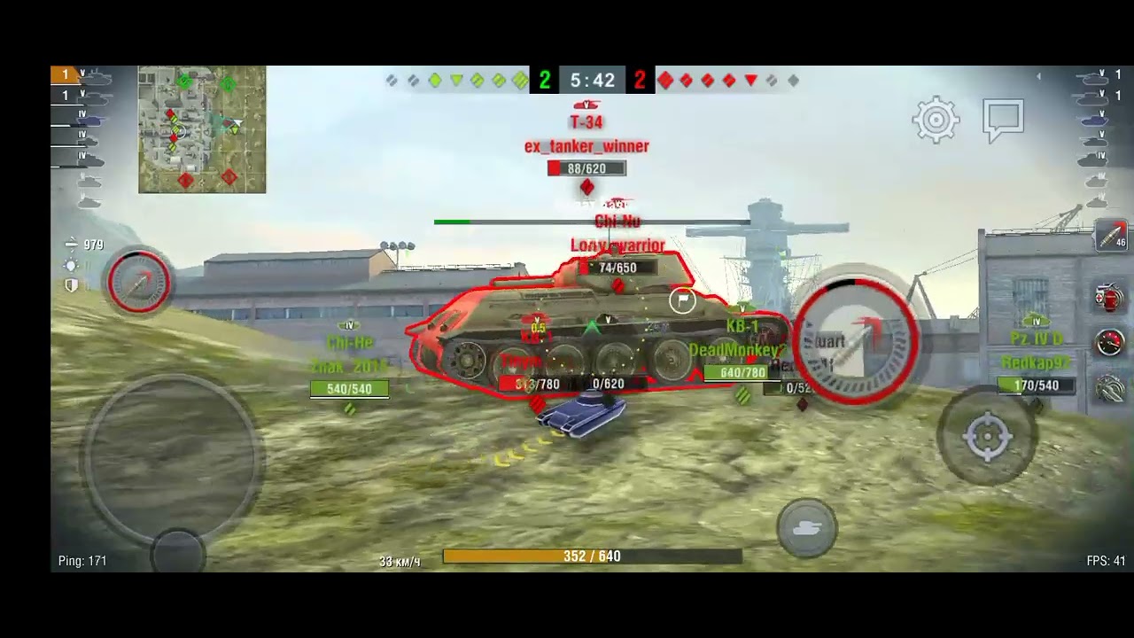 Wotb: [Crusader] 1500 damage, 4 kills. GamePlay