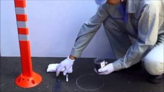 ポストフレックス　接着剤のみでの施行方法