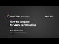 Жанна Низамутдинова I AWS certification. Как стать сертифицированным специалистом