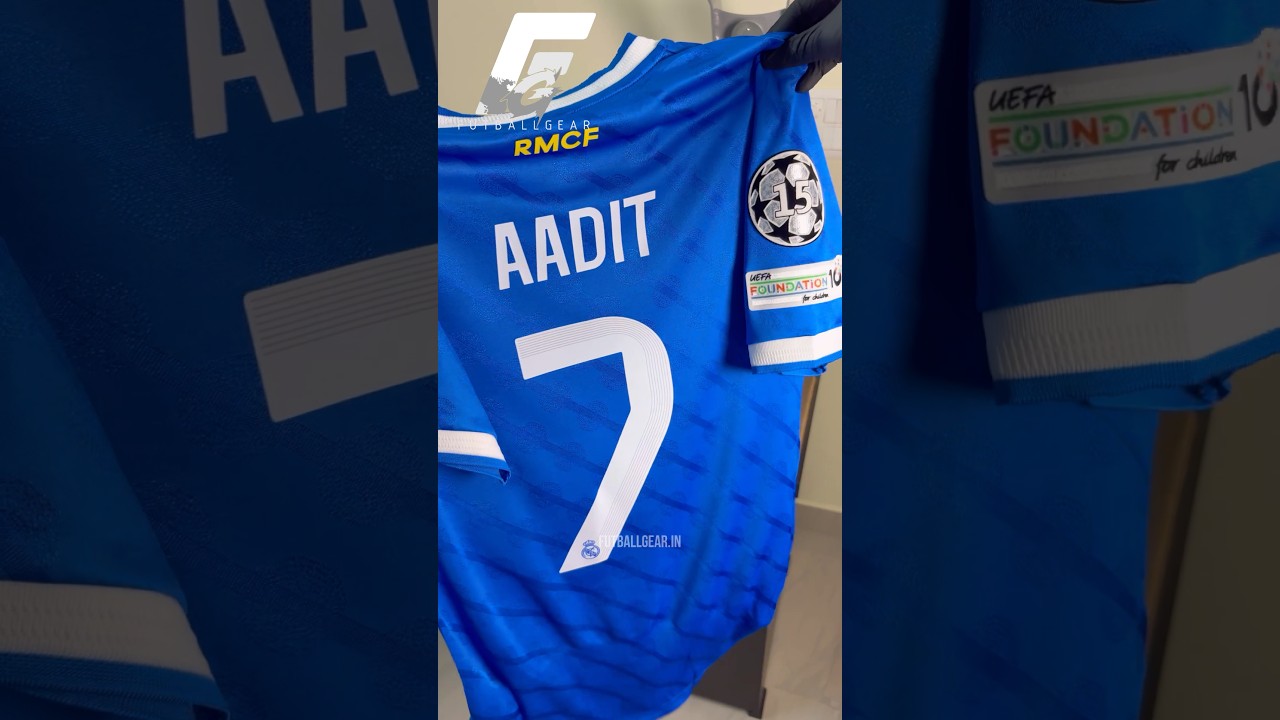 Real Madrid Custom Name Printing in India 