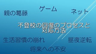 不登校の回復のプロセスと対応方法【こころのそえぎ】