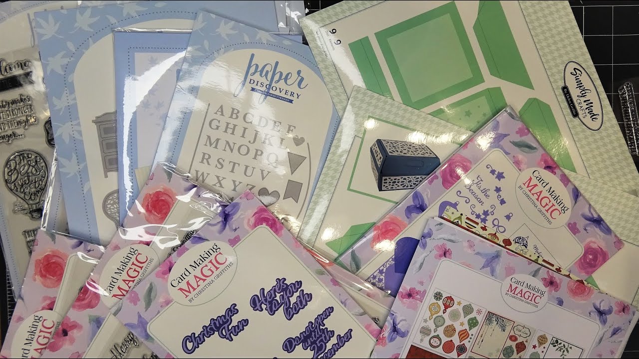 Craftstash Haul! Card Making Magic, Paper Discovery & Simply Made Crafts Items!