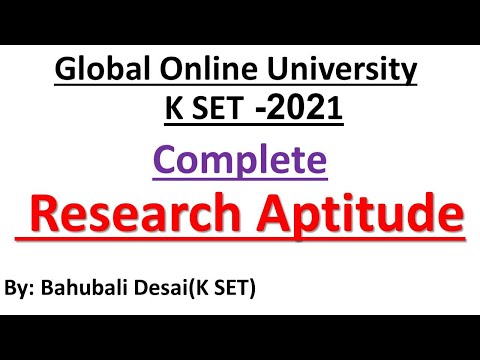 K SET 2021 Paper I preparation| MCQs on Research Aptitude|