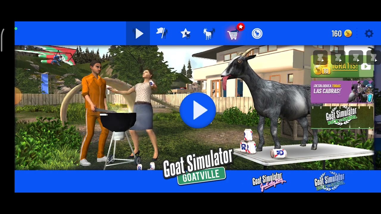 🐐goat simulator parte 3🐐 - YouTube
