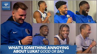 What's Something Annoying About Luka Doncic? We asked his teammates on Dallas Mavericks Media Day