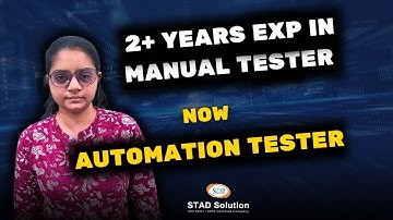 Can I switch my career from Manual Testing to Automation Testing? | Pune, Bangalore | STAD Solution