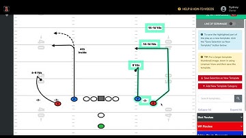 Create Your Custom Route Concepts With FirstDown PlayBook