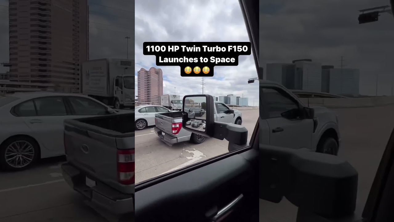 1100 HP Twin Turbo F150Launches To Space Ford F150