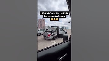 1100 HP Twin Turbo F150Launches to Space! #ford #f150