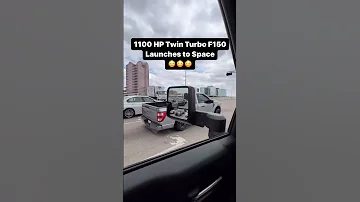1100 HP Twin Turbo F150Launches To Space Ford F150 