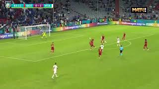 Евро-2020 | Гол Лоренцо Инсинье в ворота Бельгии/ Euro-2020 | Belgium - Italy | Lorenzo Insigne goal