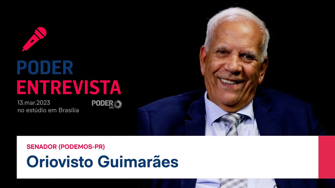 Poder Entrevista: senador Oriovisto Guimarães (Podemos-PR)