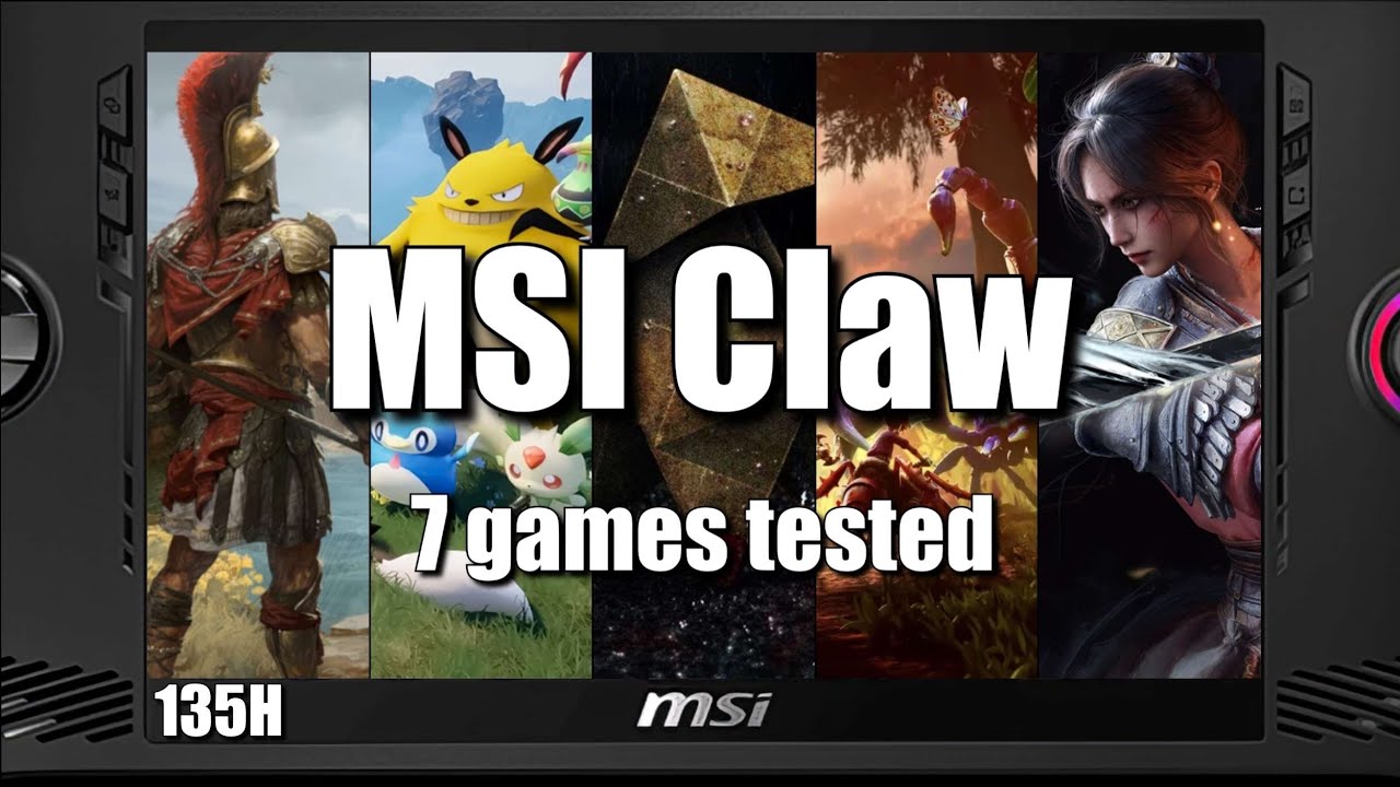 MSI Claw | 7 Games Tested! | Resident Evil 7 | Palworld