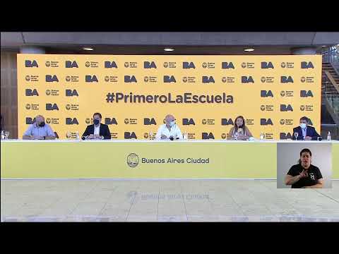 [EN VIVO] Conocé lo que se está haciendo en la Ciudad para el regreso a las clases presenciales.