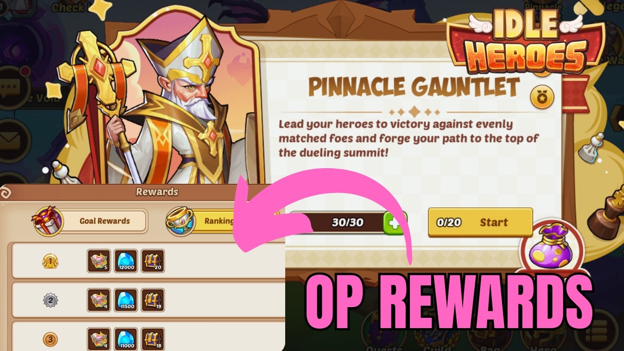 IDEAL HOUSE インドの大運動会/ドスベロ Idle Heroes - NEW Game Mode PINNACLE GAUNTLET - Is So Fun - YouTube
