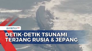 Dampak Gempa Rusia, Begini Detik-Detik Tsunami Hantam Pantai di Hokkaido Jepang | KOMPAS PAGI