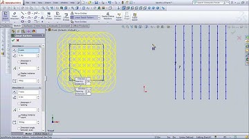 Solidworks - [BASICS] - Linear Pattern