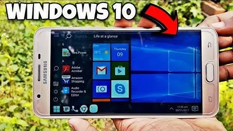 How to Install windows XP/7/8/10 on your Android device || without Root