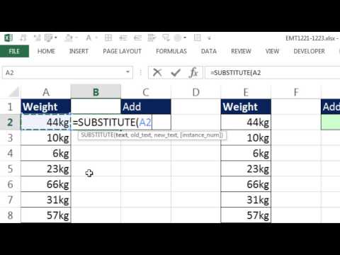 Excel Magic Trick 1222: Formula To Add 10kg, 6kg, 19kg: Array Formula Or Custom Number Format?