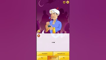 What happened when we say probably and don’t no #akinator.offical#shorts#