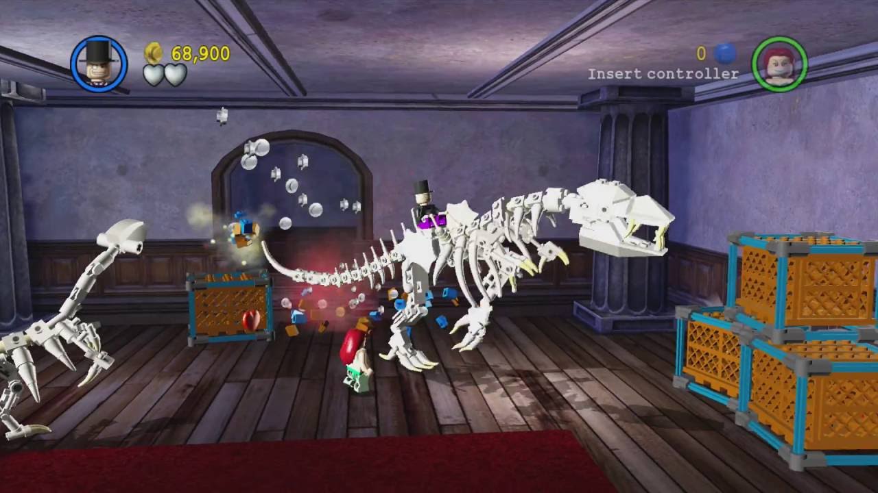 LEGO Batman: The Videogame - Stealing the Show (All Minikits, Red Brick, Hostage)