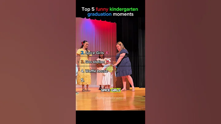 Top 5 Funny Kindergarten Graduation Moments🤣🎓 (this kids are realcomedy) 😭
