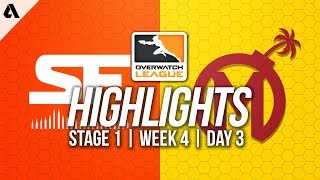 San Francisco Shock vs Florida Mayhem | Overwatch League Highlights OWL Stage 1 Week 4 Day 3