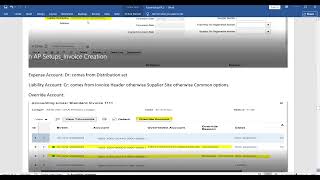 Oracle Fusion Payment Debit and Credit Memo