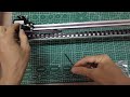 How to assemble drag chain cable for uuna tek h pen plottera1a0a2 size