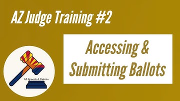 Accessing & Submitting Ballots | AZ Judge Training #2