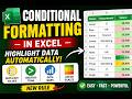 Conditional Formatting in Excel ⚡ | Highlight Data Automatically!