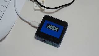 MSX0 Stackの起動シーン - GAME Watch