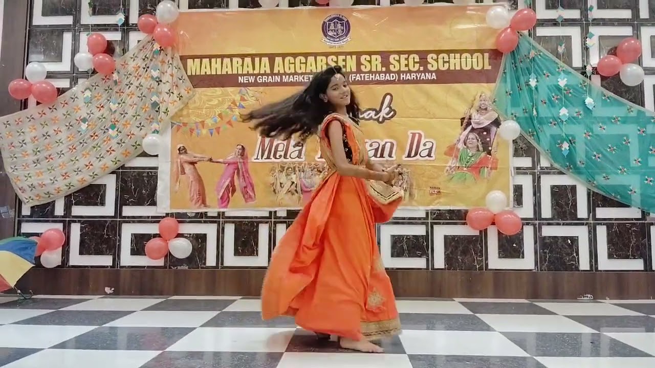 My daughter Sandhya Sharma Vats School danse performance 