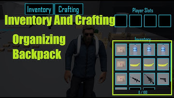 UE4 Inventory And Crafting / Organizing Backpack Items