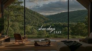 Slow Days Jazz | Comfort Coffee Jazz with Calm Nature Ambience to Find Inner Peace & Deep Reflection