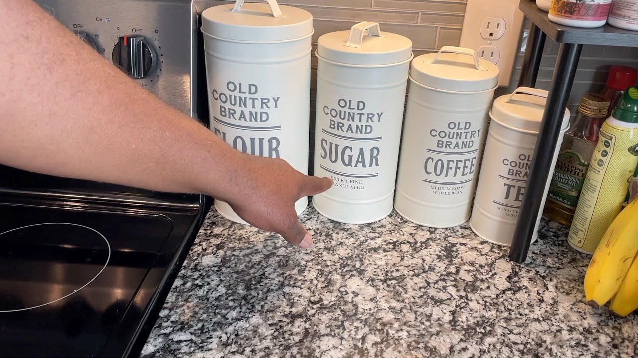 Barnyard Designs Farmhouse Canisters Review