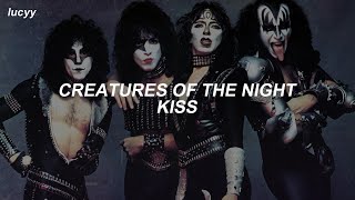 Creatures Of The Night : KISS (Spanish / English lyrics)