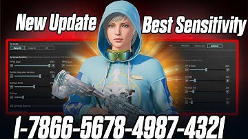 BGMI BEST 🔥 SENSITIVITY SETTINGS | BGMI SENSITIVITY CODE TODAY | BGMI ZERO RECOIL SENSITIVITY CODE