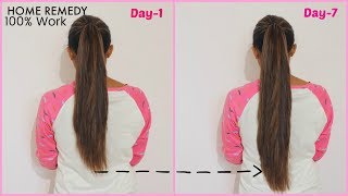 How To Grow Long and thicken Hair Naturally and Faster | Magical Hair Growth Treatment 100% Works