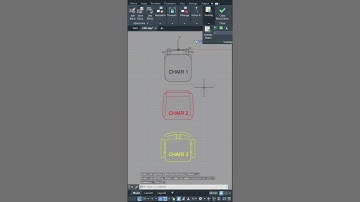 AutoCAD Tips - 20 Dynamic Blocks Visibility Parameter #Shorts