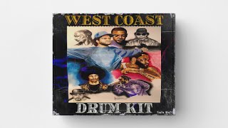 WEST COAST DRUM KIT 2023 | Drum Kit Download (Hip Hop, G-Funk)