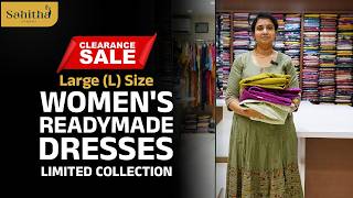 𝗖𝗹𝗲𝗮𝗿𝗮𝗻𝗰𝗲 𝗖𝗼𝗹𝗹𝗲𝗰𝘁𝗶𝗼𝗻 𝗮𝘁 𝗦𝗮𝗵𝗶𝘁𝗵𝗮 𝗦𝘁𝘂𝗱𝗶𝗼 𝗟𝗮𝗿𝗴𝗲 𝗟 𝗦𝗶𝘇𝗲 𝗥𝗲𝗮𝗱𝘆-𝗠𝗮𝗱𝗲 𝗗𝗿𝗲𝘀𝘀𝗲𝘀 88855 54409