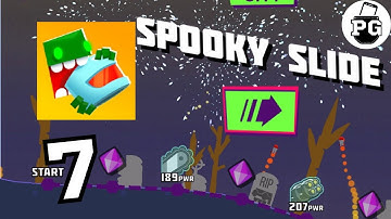 Spooky Slide - Downhill Smash 🗻 Gameplay Walkthrough |Episode 7|