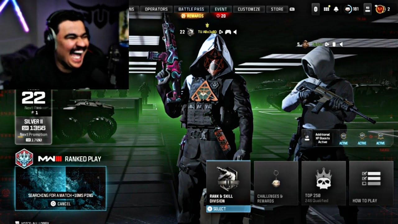 بث أبو عابد مع ياسر مخ كامل |  كود رانك!!