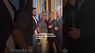 Bir Şefin Arjantinli Yıldız Wanda Naraya Yaptığı Uygunsuz Hareket Kameralara Yansıdı