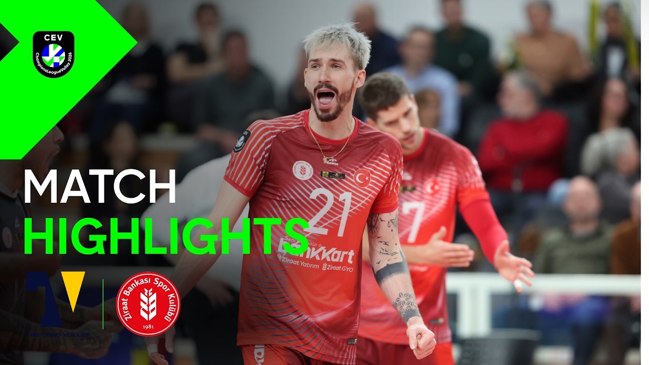 Highlights | Trentino Itas vs. Ziraat Bankkart Ankara  | Men CEV Champions League Volley 2026