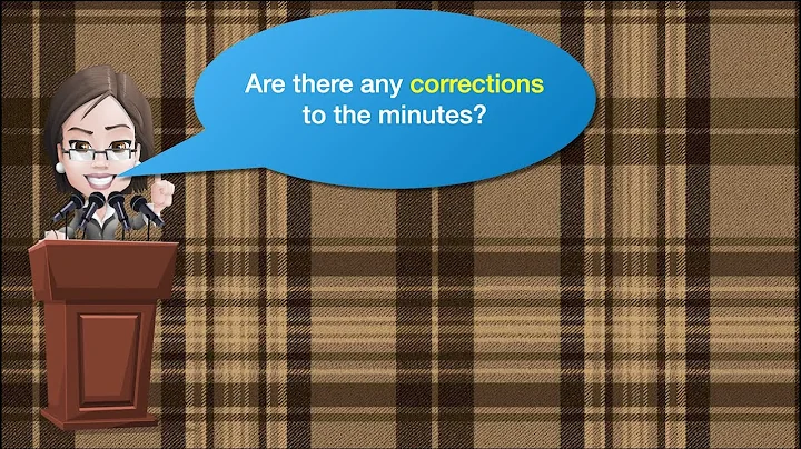 How To Take Minutes In A Meeting - Roberts Rules Of Order