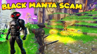 Black Manta Has Every MYTHIC SCAM! (overpowered)